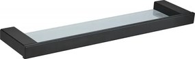 Mexen Pavo mensola sospesa in vetro, nera - 7030437-70