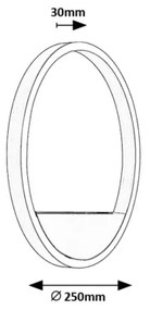 Rabalux 71310 - Applique a LED THRIC LED/15W/230V