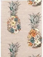 Matthew Williamson Carta da parati Ananas - Terracotta/ Lemone/ Grass