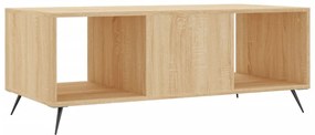 Tavolino da Salotto Rovere Sonoma 102x50x40cm Legno Multistrato