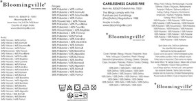 Cuscino decorativo in misto cotone 45x45 cm Eydis – Bloomingville