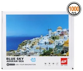 Puzzle Blue Sky Aegean Sea 1000 pcs