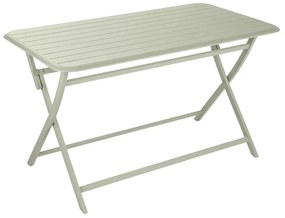 Tavolo da pranzo per giardino Idaho NATERIAL struttura e superficie in Alluminio  per 4 persone 130x70cm