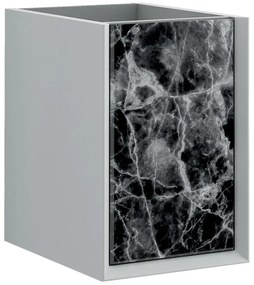 Armadietto bagno a terra Bellagio BADEN HAUS 1 anta P 46 x L 35 x H 48 cm bianco