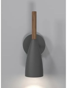 DFTP by Nordlux - Faretto da parete PURE 1xGU10/8W/230V grigio