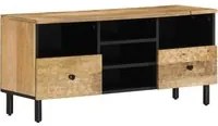 Mobile Porta TV 100x33x46 cm in Legno Massello di Mango 356909