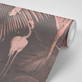 Carta da parati – Animali esotici nella giungla