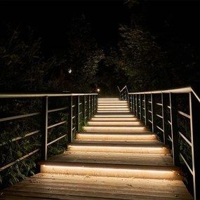 LED Striscia solare dimmerabile LED/1,2W/3,7V 3000K IP67 5m