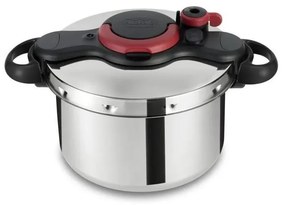 Tefal - Pentola a pressione 6 l CLIPSO MINUT EASY acciaio inossidabile