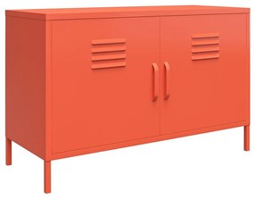 Armadietto in metallo arancione , 100 x 64 cm Cache - Novogratz