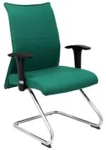 Sedia per Reception Albacete confidente PC BALI456 Verde Smeraldo