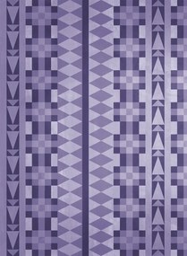 Coordonne Carta da parati panoramica Navajo - Purple