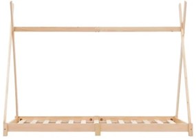 Giroletto per Bambini in Legno Massello di Pino 70x140 cm