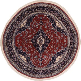 Isfahan Tappeto 200x200 (Cina) Annodato A Mano