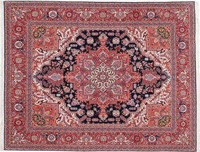 Tabriz Tappeto persiano 200x260 Rosso (Iran) Annodato A Mano