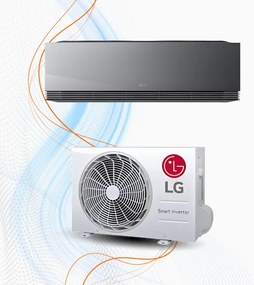 Climatizzatore LG Artcool Mirror AL Air Mono Inverter R-32 WiFi, 9.000