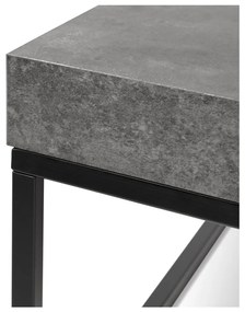 Tavolino in cemento Low Petra - TemaHome