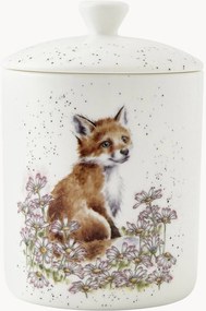 Contenitore in Fine Bone China Fox