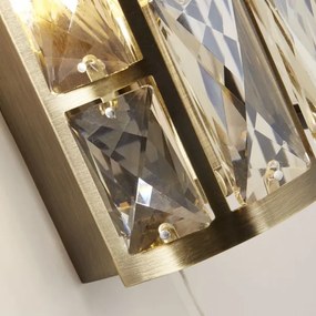 Searchlight 6582-2AB - Applique BIJOU 2xE27/60W/230V ottone