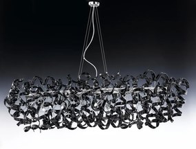 12-light suspension lamp - Chrome - 206.540 Astro Collection - Metal Lux Ambra