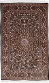 Isfahan Tappeto 240 x 150 Giallo (Iran) Annodato A Mano