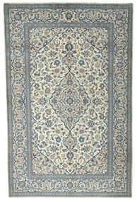 Kashan Tappeto persiano 200x300 Beige (Iran) Annodato A Mano
