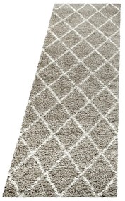 Passatoia marrone chiaro 80x250 cm Alvor - Ayyildiz Carpets