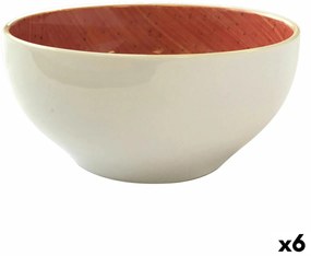Ciotola Ariane Terra Ceramica Rosso (Ø 15 cm) (6 Unità)