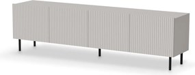 Mobile TV Paxos 200 cm in cashmere e nero