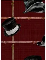 Coordonne Carta da parati Ascot - Wine