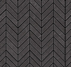 Ragno Realstone Slate Decoro Mosaico Freccia 37x41 Cm Black