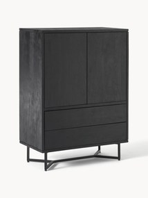 Credenza alta in legno di mango Luca