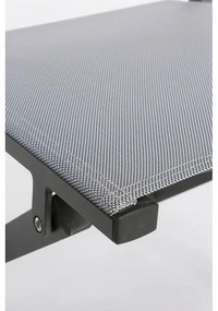 Sedia da esterno grigia in metallo Elin – Bizzotto