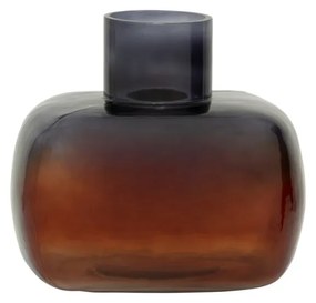 Tikamoon - Vaso in vetro riciclato Tano, marrone