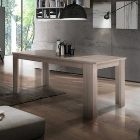 Tavolo Allungabile JESI 160 con Design Moderno in Olmo Perla