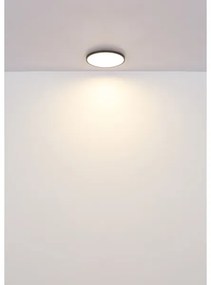 Globo 41566-15S - Plafoniera LED NIELSEN LED/15W/230V diametro 23 cm nero