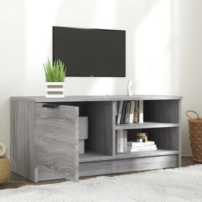 Mobile tv grigio sonoma 80x35x36,5 cm in legno multistrato