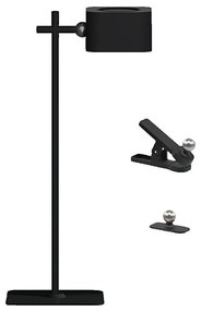 LED Lampada da tavolo magnetica dimmerabile 4in1 LED/3W/5V 3000-6000K 1800 mAh nero