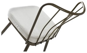 Sedie da pranzo in metallo grigio in un set di 2 Yildiz - Kalune Design