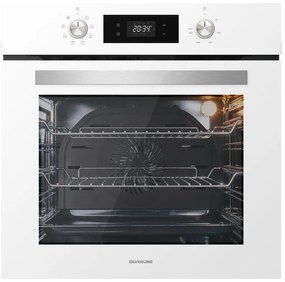 Forno da incasso elettrico multifunzione ventilato  SILVERLINE BO6504W01 pulizia vapore