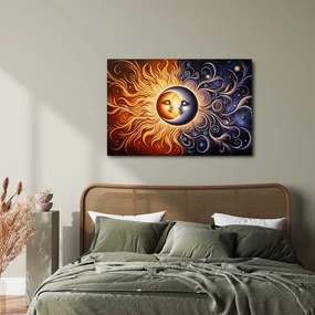 Quadro su tela – Armonia di sole e luna