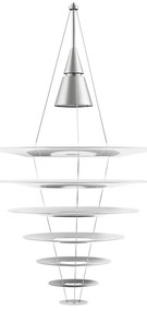 Louis Poulsen - Enigma 825 LED Lampada a Sospensione Brushed Alu Louis Poulsen