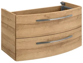 Mobile da bagno sotto lavabo PELIPAL Image rovere riviera L 90 x H 48 x P 48 cm 2 cassetti, lavabo non incluso
