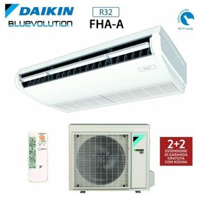 Daikin - Climatizzatore Condizionatore Pensile a Soffitto dc Inverter 21000 btu FHA60A R-32 Wi-Fi Optional con Comando a Filo - Garanzia Italiana