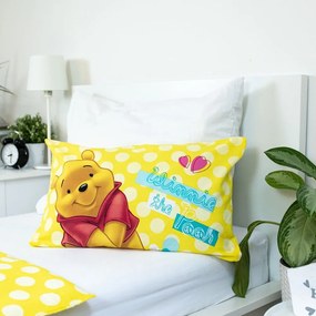 Set copripiumino e federa da bambini giallo in cotone per culla 135x100 cm WTP "Smile" – Jerry Fabrics