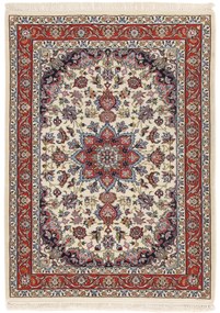 Isfahan Tappeto 110x80 (Iran) Annodato A Mano