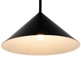 Lampada a sospensione di design nera - Triangolo