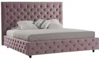 Letto matrimoniale contenitore Sondrio rosa