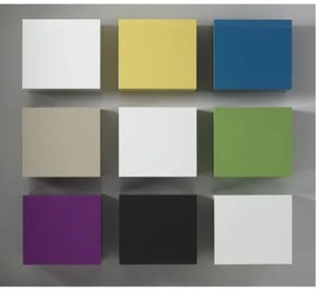 Mobile Pensile cubo ad 1 anta COLORS BIANCO