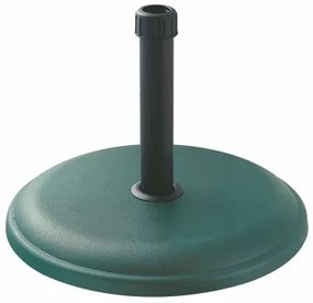 Base per Ombrellone 45 x 45 x 5 cm Cemento Verde